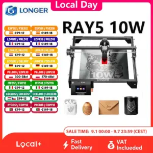 LONGER RAY5 10W Lasergravierer für kreative Projekte