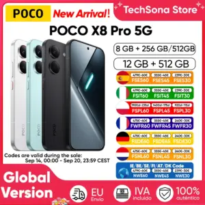 POCO X8 Pro 5G 8GB 256GB con envío gratis