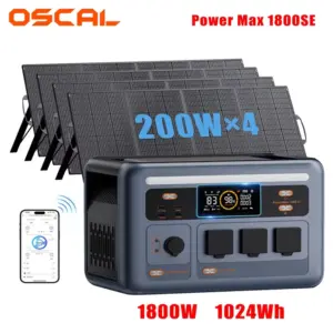 OSCAL PowerMax 1800SE Tragbare Powerstation – 298,37 €