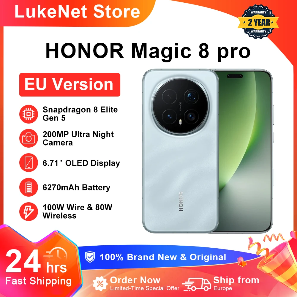 HONOR Magic 8 Pro 5G EU 12GB/512GB Smartphone