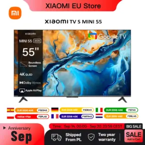 XIAOMI TV S Mini LED 55″ mit Dolby Vision IQ und Dolby Atmos