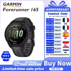 Reloj Garmin Forerunner 165 con sensor de oxímetro
