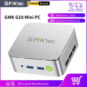 GMKtec NucBox G10 Mini-PC AMD Ryzen5 3500U, HDMI 2.1, DP 1.4