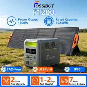 FOSSIBOT F1200 Powerstation 1024Wh für 345,73€