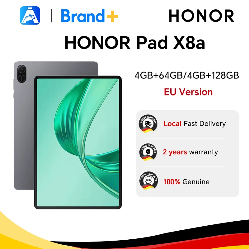 HONOR Pad X8a EU-Version – 11-Zoll-Tablet mit 4G und 128 GB