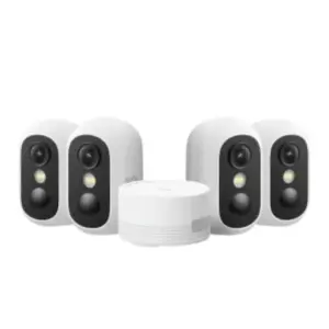 4x eufyCam C35 (innen/außen) mit Nachtsicht und HomeBase