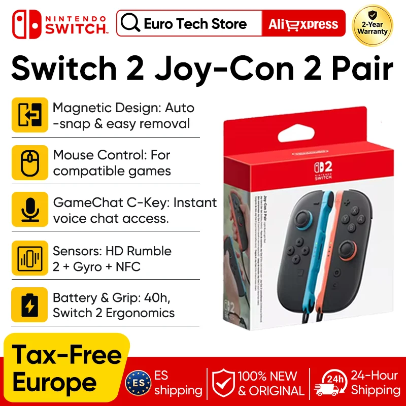 2 pares de Joy-Con para Nintendo Switch 2