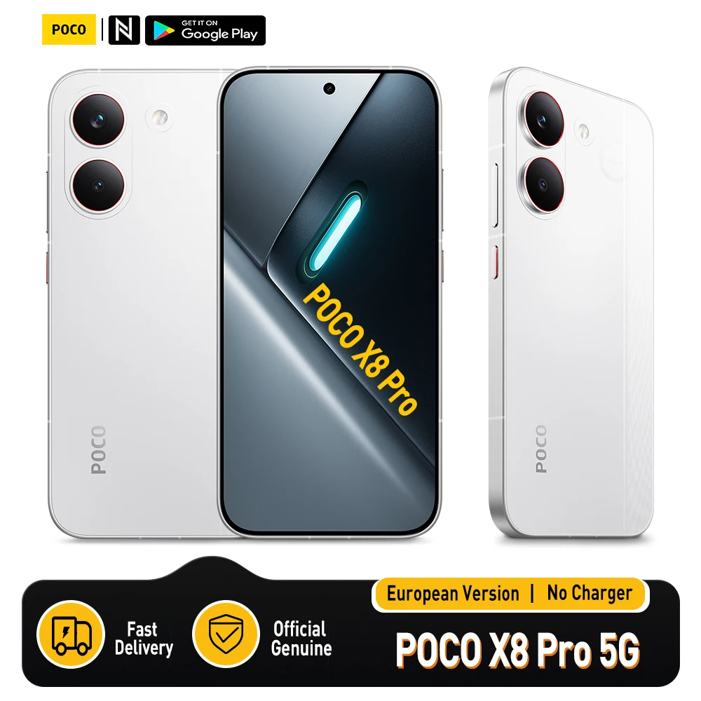 POCO X8 Pro 5G Europeo 256GB/512GB con pantalla AMOLED