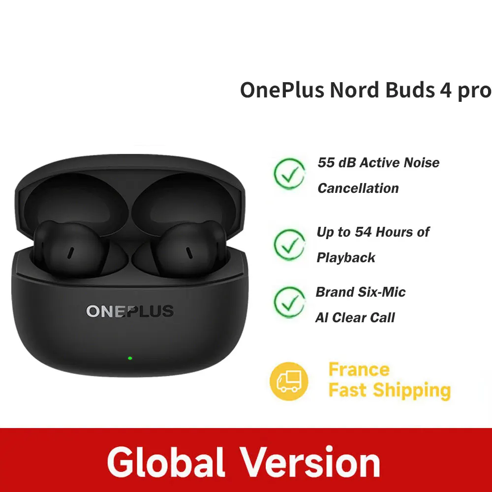 OnePlus Nord Buds 4 Pro – Bluetooth Headset