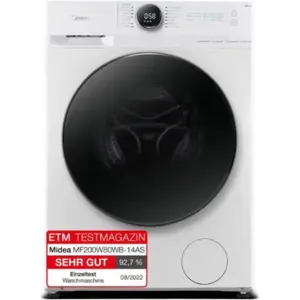Midea MF200W80WB-14AS Waschmaschine (8kg) mit App-Anbindung