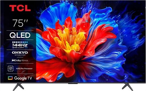 TCL 75P89KX1 QLED 4K TV mit HDMI 2.1 und 144 Hz