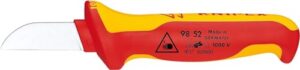 KNIPEX Kabelmesser mit isolierendem Griff