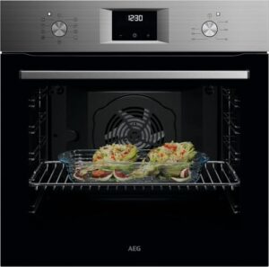 AEG 5 OU5AB20ZSM Einbaubackofen – Ringheißluft für 369€