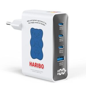 HARIBO 100W USB-C GaN-Ladegerät mit LED