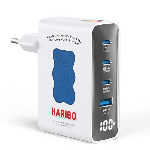HARIBO 100W USB-C GaN-Ladegerät mit LED
