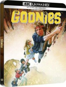 Boîtier Steelbook limité de Les Goonies en 4K UHD