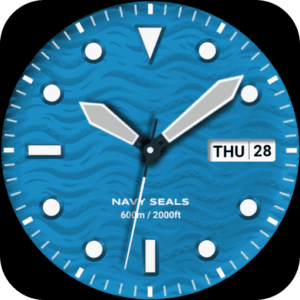 Diver Analog Watch Face: GL102 für WearOS