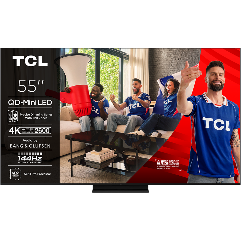 TV TCL 55C89K QD-Mini LED 4K – 144 Hz en sélection E.Leclerc