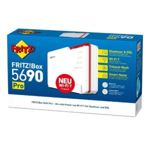 FRITZ!Box 5690 Pro Router (Mesh, DSL, Glasfaser)