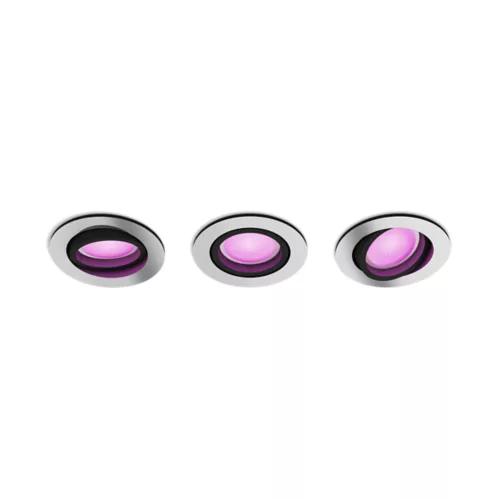 Philips Hue Centura 3er-Pack runde Einbauspots White & Color Ambiance