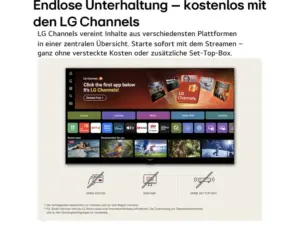LG NanoCell 43NU850B6LA 43″ Smart-TV mit α7 KI-Prozessor