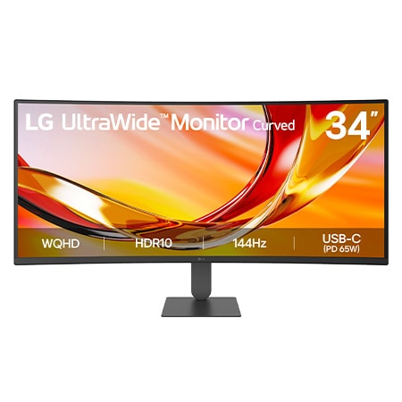 LG 34U601B-B: 34 Zoll UltraWide Curved Monitor mit 120 Hz