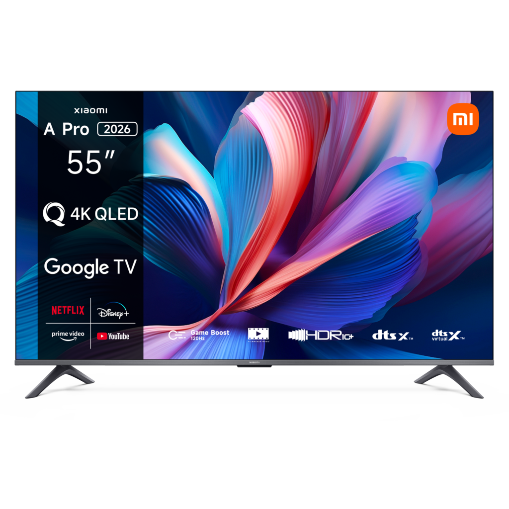 Xiaomi TV A Pro 55″ 2026 con pantalla QLED 4K