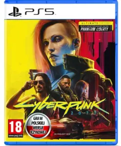 Cyberpunk 2077 Ultimate Edition PS5 – dubbing PL – płyta Blu-ray