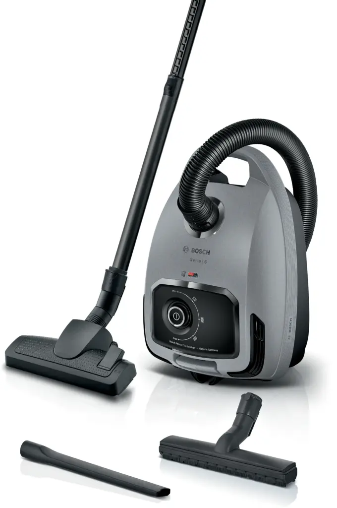 Bosch Serie 6 Staubsauger mit Beutel Grau BGL6X3001
