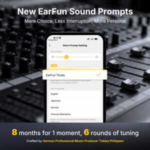 EarFun Air Pro 4+ Hi-Res-In-Ear-Kopfhörer mit ANC
