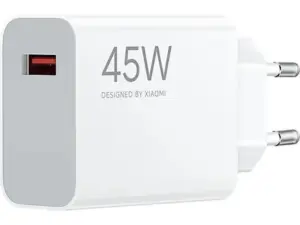 Cargador Xiaomi Turbo USB-A 45W Blanco