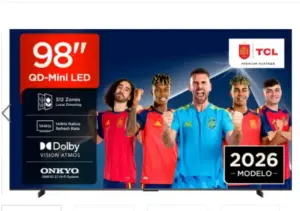 TV QD-Mini LED de 98″ TCL 98P8L