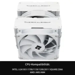 Disipador CPU Thermalright Peerless Assassin 140 Blanco doble torre