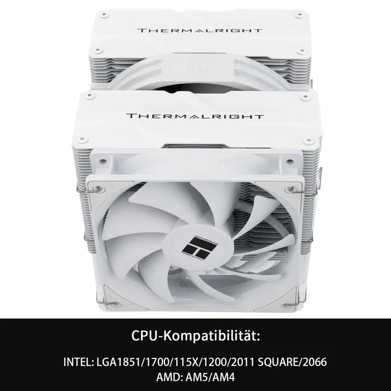 Disipador CPU Thermalright Peerless Assassin 140 Blanco doble torre