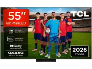TV TCL 55C6K PRO con tecnología Mini LED