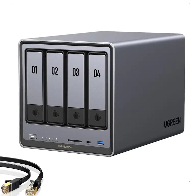 UGREEN NASync DXP4800 Plus 4 Bay NAS für Familien und Teams