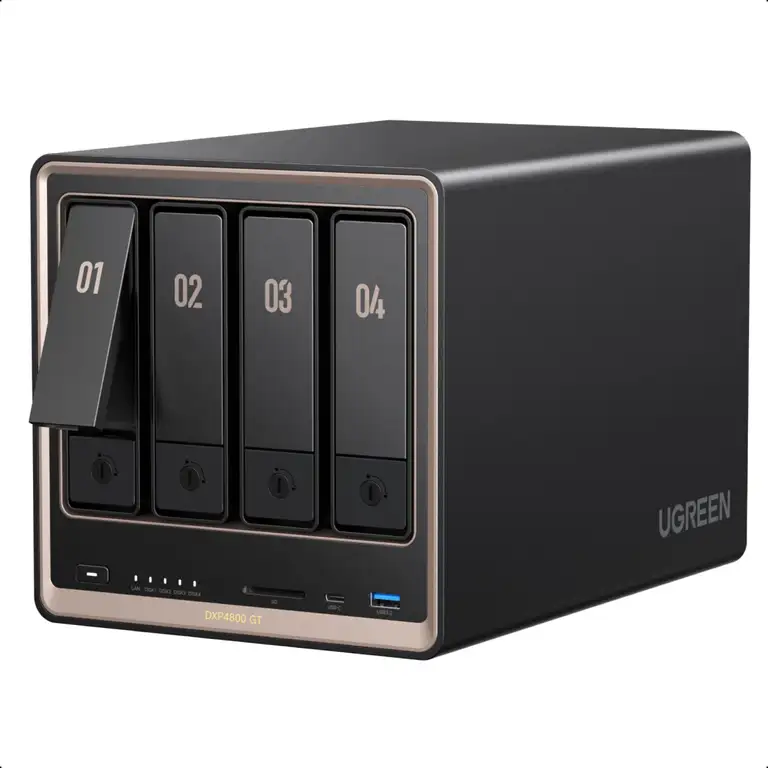 UGREEN NASync DXP4800 GT 4-Bay NAS mit Ryzen R2514