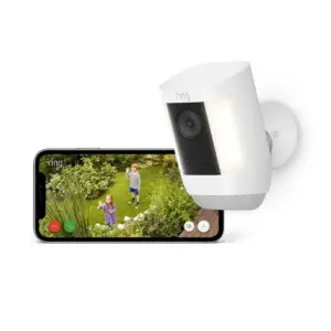 Ring Spotlight Cam Pro Battery (weiß) für 79,99€ bei Amazon