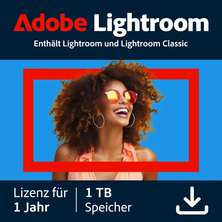 Adobe Lightroom inkl. Lightroom Classic 1 TB | 1 Jahr