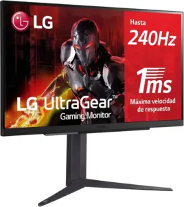 LG 27GR83Q-B Gaming-Monitor, 27 Zoll, 240 Hz, IPS-Panel