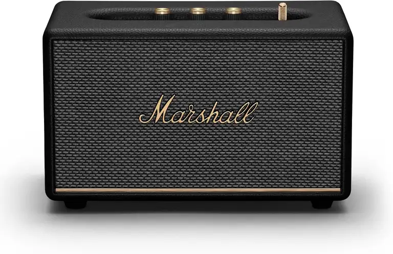 Marshall Acton III Bluetooth-Lautsprecher in Schwarz