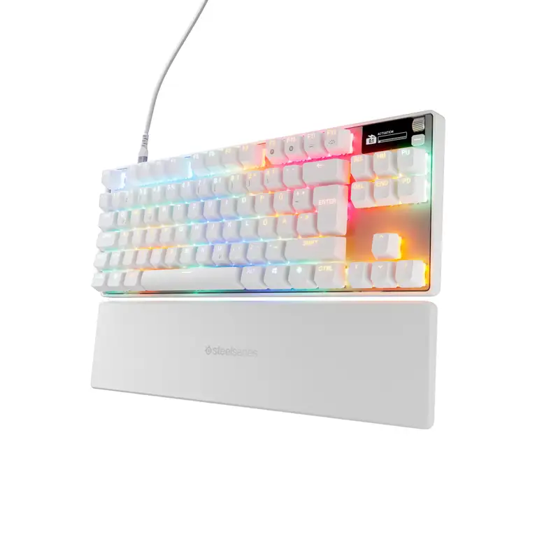 SteelSeries APEX PRO TKL Weiß Gen-3-Gaming-Tastatur