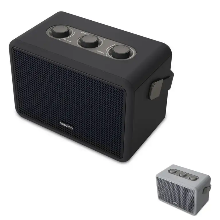 Medion LIFE BXO-1 Bluetooth-Lautsprecher schwarz oder grau