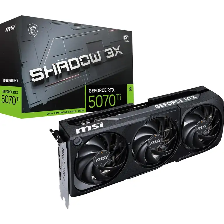 MSI GeForce RTX 5070 Ti Shadow 3X OC