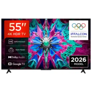 iFFALCON 55U65A LED TV – 55 Zoll, 4K UHD, HDR, Smart TV