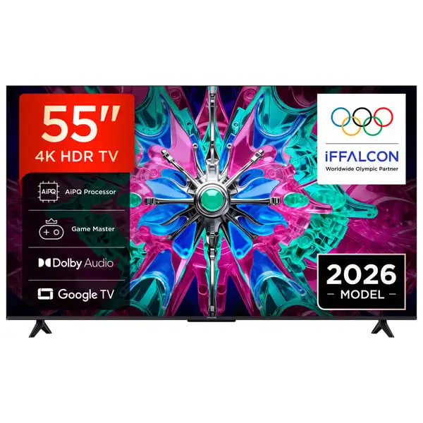 iFFALCON 55U65A LED TV – 55 Zoll, 4K UHD, HDR, Smart TV