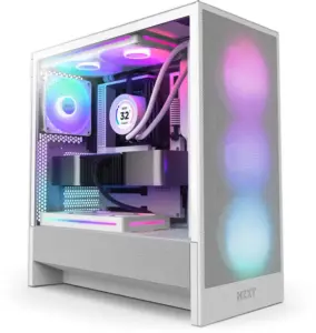 NZXT H5 Flow RGB All White PC Gehäuse