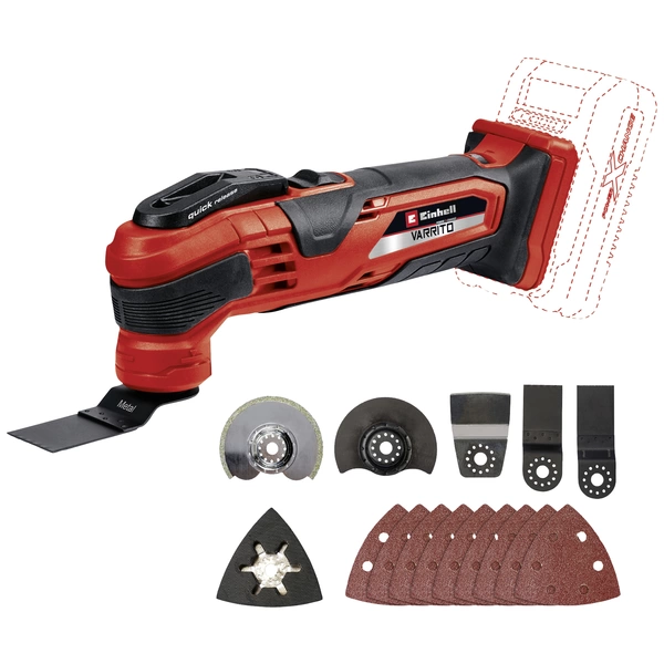 Einhell Akku-Multifunktionswerkzeug VARRITO mit Starter-Kit