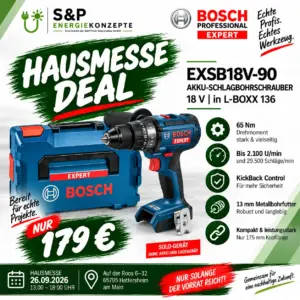 Bosch Expert Akku-Schlagbohrschrauber EXSB18V-90 mit L-BOXX