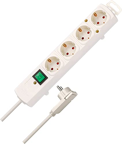 Brennenstuhl 4-Fach Steckdosenleiste für 6,49€